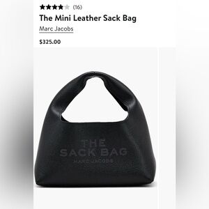 Marc Jacobs Black Mini Bag